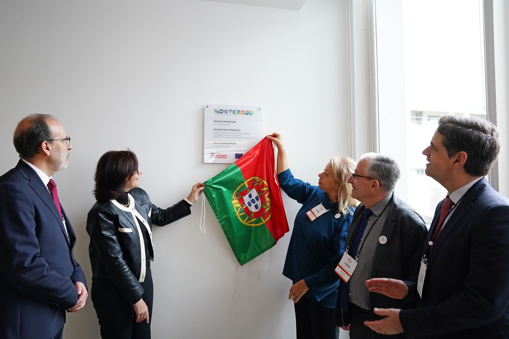 Ministra inaugura na UMinho Infra-estrutura de Investigação de Recursos Microbianos