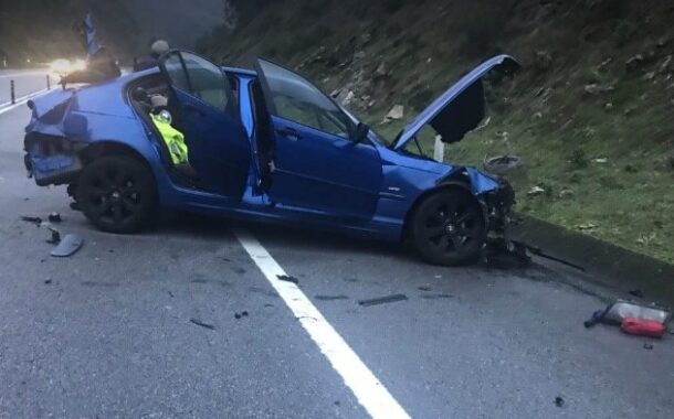 Despiste provoca dois feridos em Vilar de Mouros