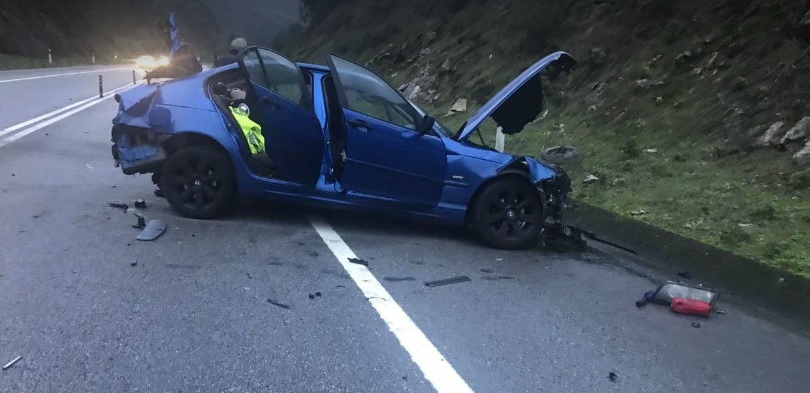 Despiste provoca dois feridos em Vilar de Mouros