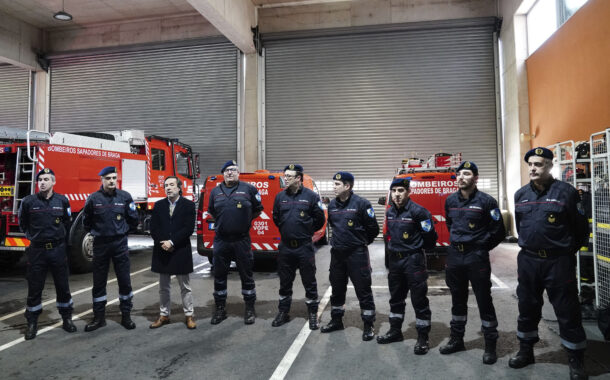 Bombeiros Sapadores de Braga com nova farda para uso diário