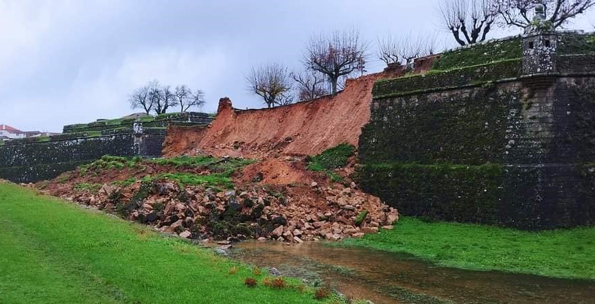 Recuperar muralha da Fortaleza de Valença ronda os 2 milhões de euros