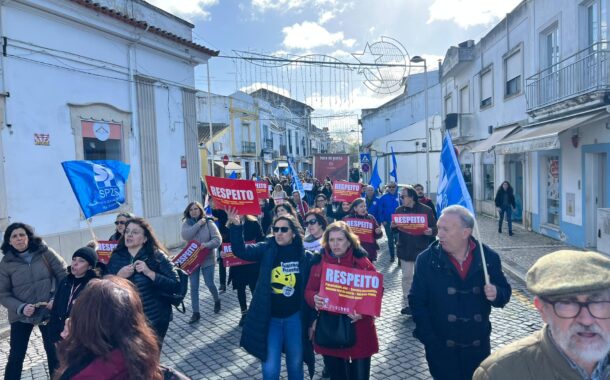 Professores fazem ‘Marcha pela Educação’ esta quinta-feira em Braga