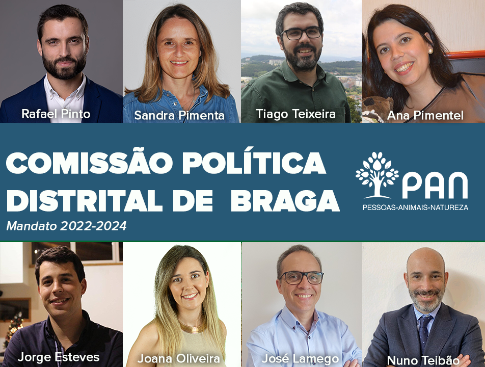 Rafael Pinto reeleito porta-voz da Distrital de Braga do PAN