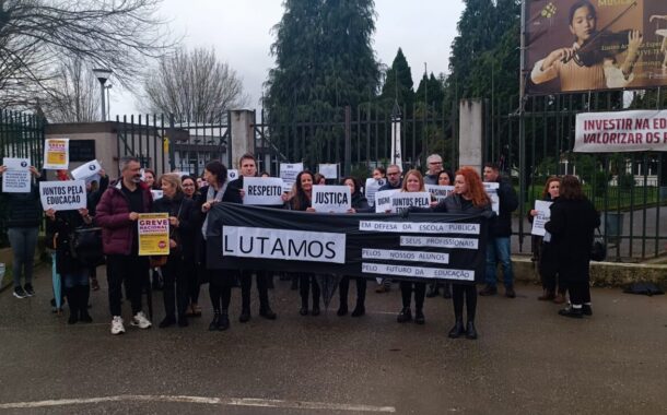 Greve dos ‘profs’ cresce em Braga (c/vídeo)