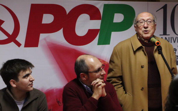 Domingos Abrantes comemora em Braga 102 aniversário do PCP, 