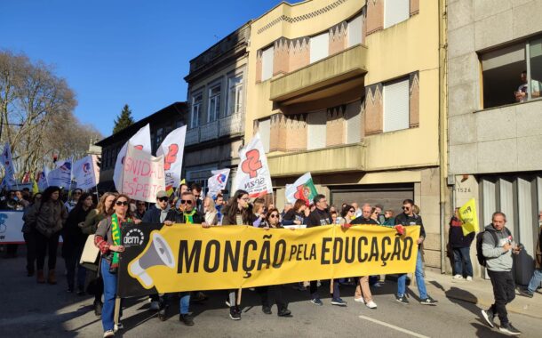 Mário Nogueira fala em 80 mil professores nas manifestações do Porto e de Lisboa deste sábado