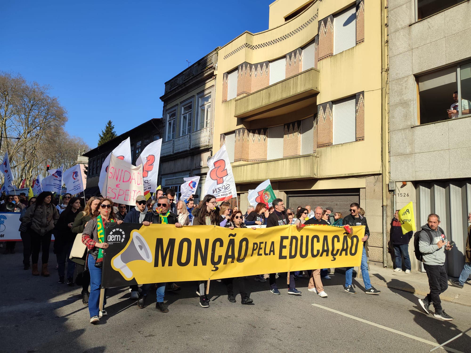 Mário Nogueira fala em 80 mil professores nas manifestações do Porto e de Lisboa deste sábado