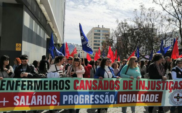 Enfermeiros do privado em greve por dignidade laboral e aumentos salariais
