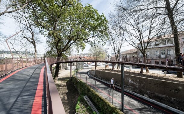 Nova Ecovia da Escola-Hotel dá a Guimarães um “local de arte” e um espaço de encontro