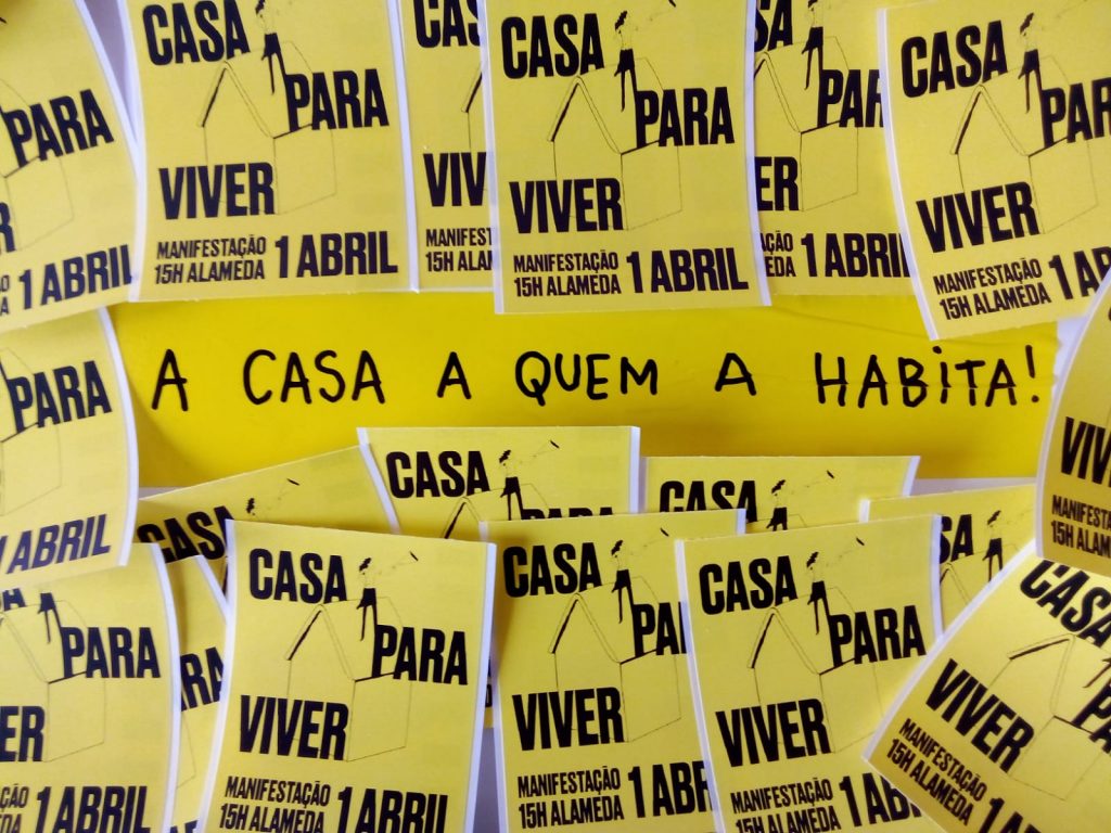 Manifestação pelo direito à habitação marcada para 1 de Abril em Braga
