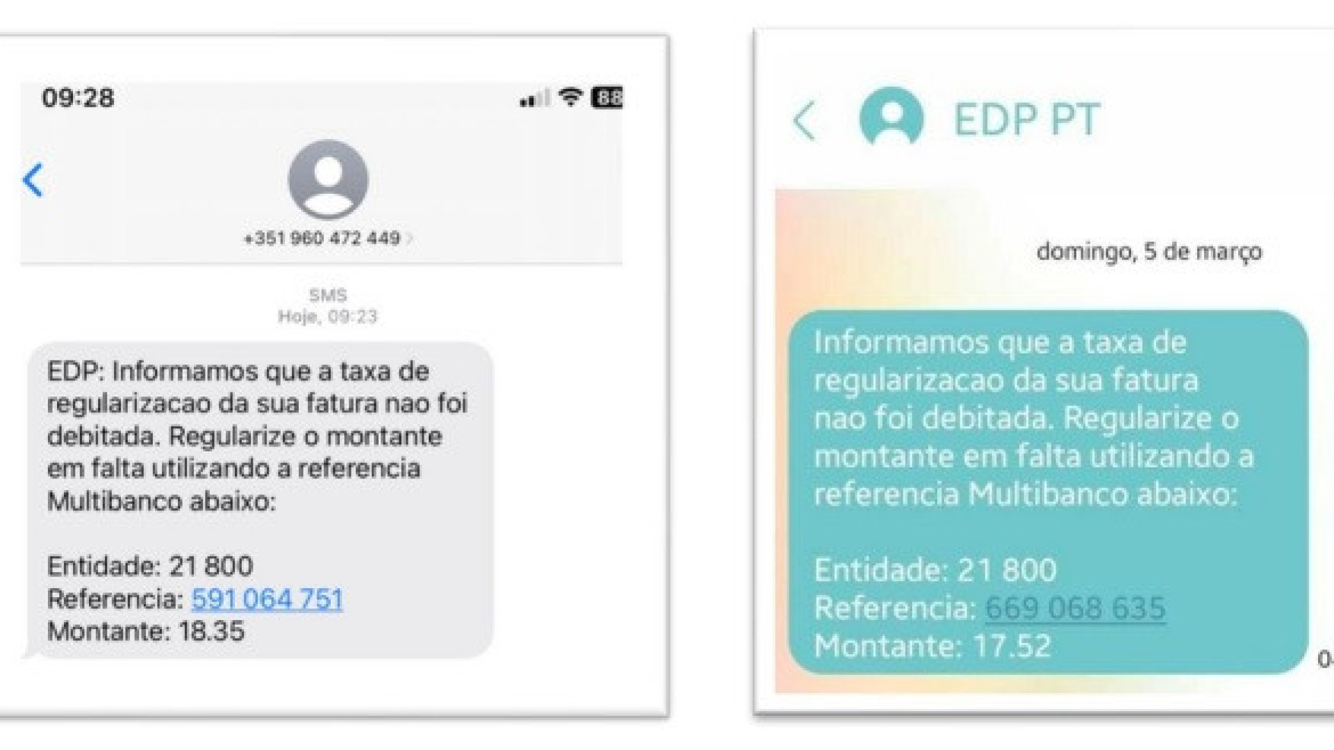 Atenção! MP alerta para burlas através de SMS em nome da EDP