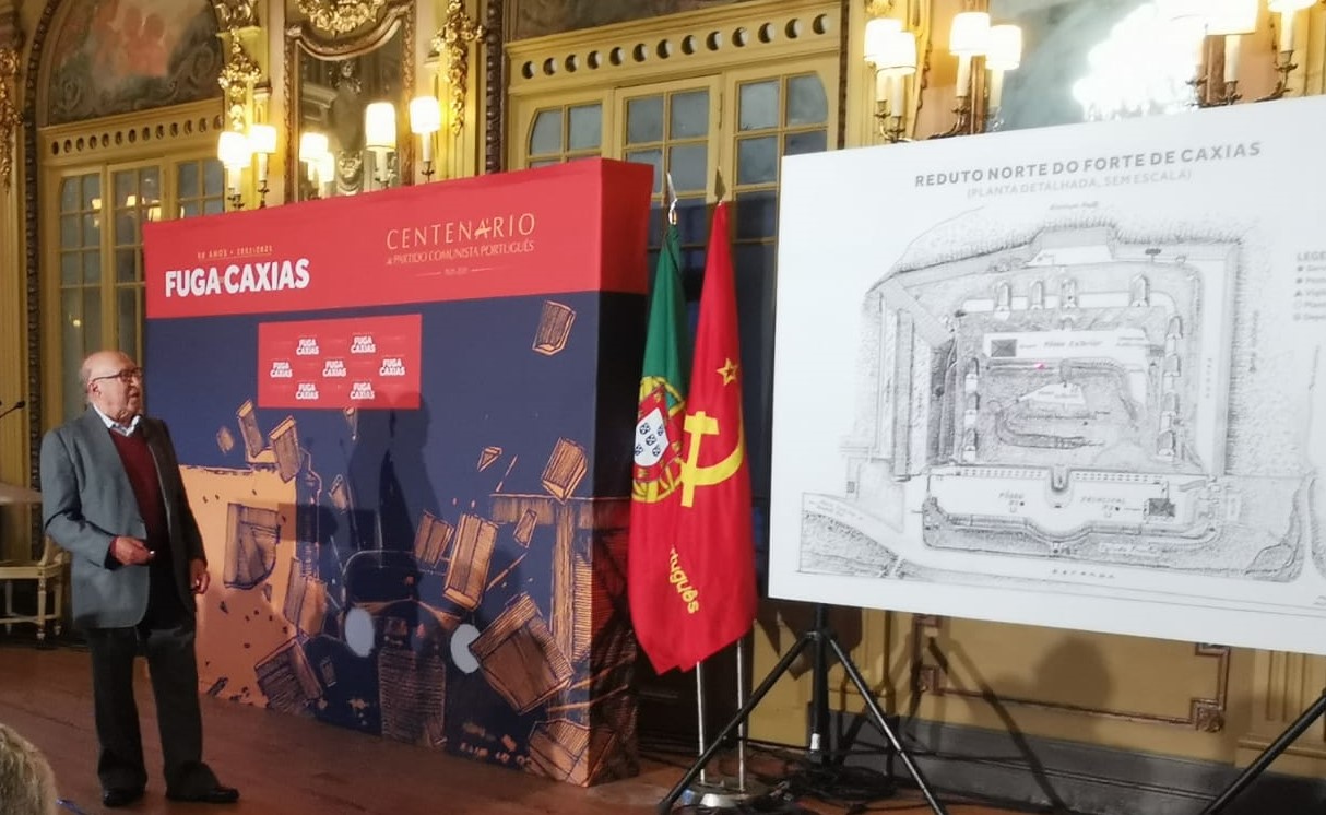 Comunista Domingo Abrantes evoca fuga de Caxias este sábado em Guimarães