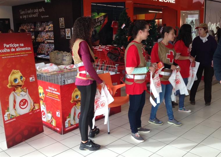 Cruz Vermelha lança nova campanha de recolha de bens nos supermercados