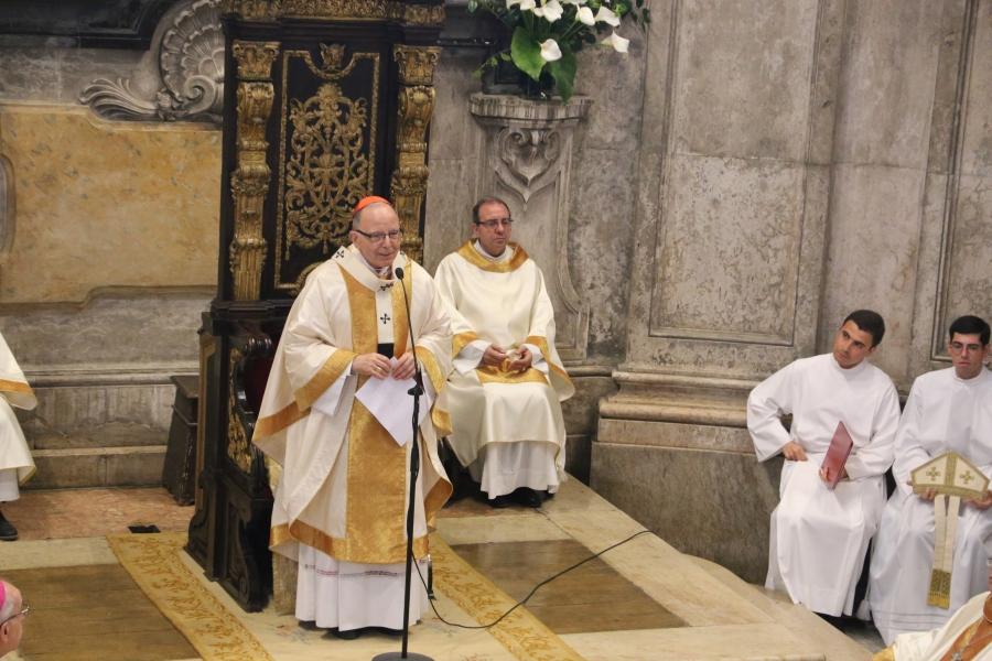 Patriarca de Lisboa despede-se dos fiéis com “pedido de perdão”