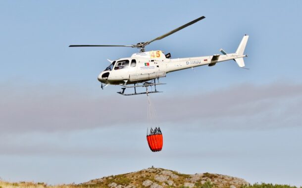 Dispositivo de combate a incêndios de Braga com dois meios aéreos