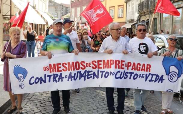 Buzinão contra aumento do custo de vida recebe Costa esta quarta-feira em Braga