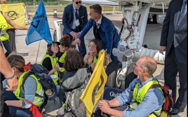 Três portugueses entre activistas ambientais detidos em protesto contra jactos privados na Suíça