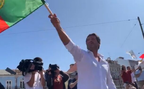 Ventura justifica manifestação acusando PS de “cercar democracia” e atrasar justiça