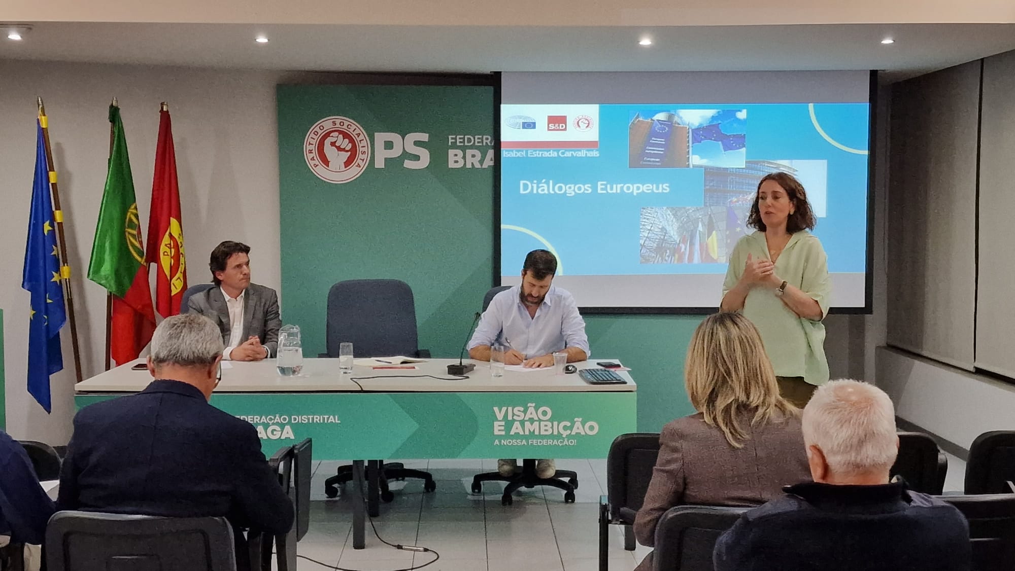 Eurodeputada Isabel Estrada Carvalhais desenvolve roteiro ‘Ciclo de Diálogos Europeus’