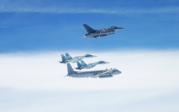 Caças F-16 portugueses interceptam 20 aviões russos nos Países Bálticos