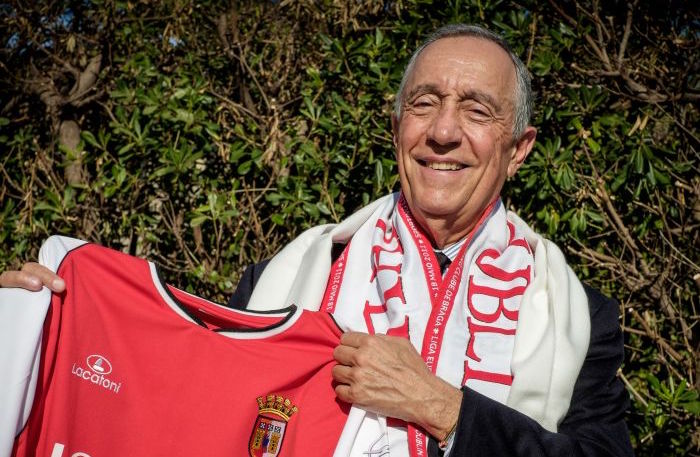 Marcelo promete ser “Presidente de todos os portugueses” na final entre Braga e Porto