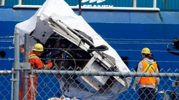 Divulgadas as primeiras imagens dos destroços do submarino Titan