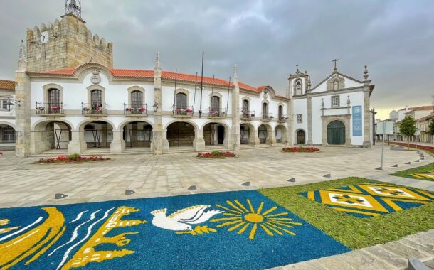 Tapetes floridos marcam Solenidade do Corpo de Deus em Caminha