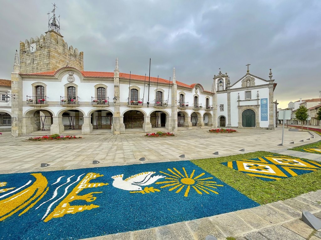 Tapetes floridos marcam Solenidade do Corpo de Deus em Caminha