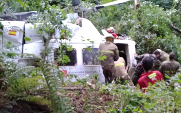 Piloto perdeu noção da distância a linhas eléctricas na queda de helicóptero em Amares, conclui investigação