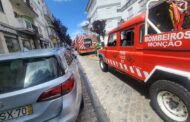 Incêndio deflagra no antigo quartel dos Bombeiros Voluntários de Monção