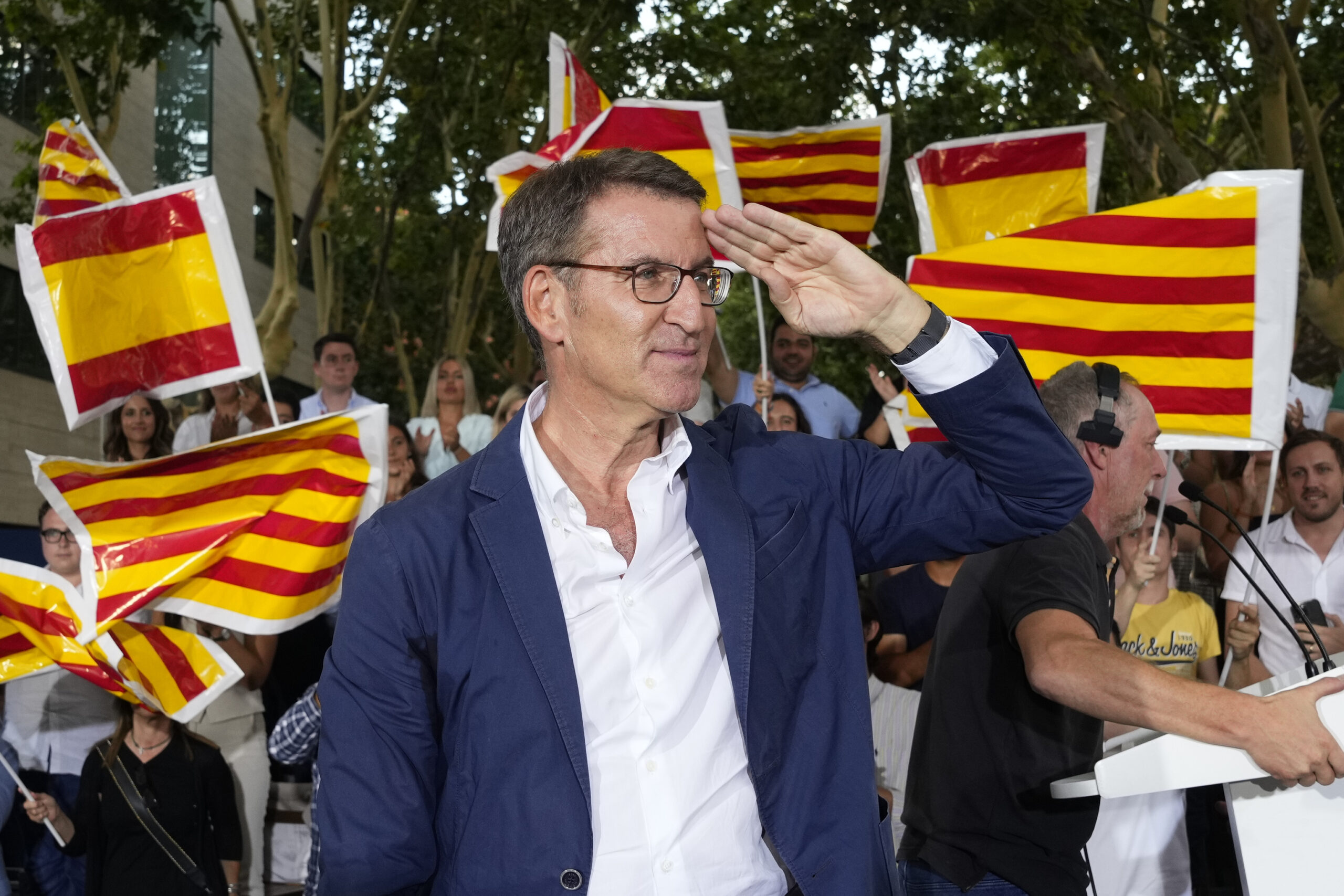 Feijóo considera amnistia a catalães uma “aberração” e pede “reflexão” aos deputados