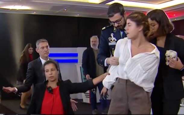 Activistas identificadas, mas não detidas, após ataque com tinta ao ministro do Ambiente