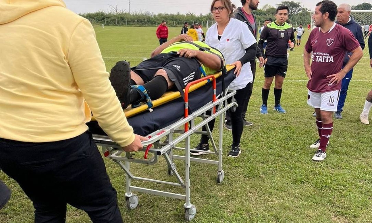 Árbitro baleado no Brasil corre risco de ficar paraplégico