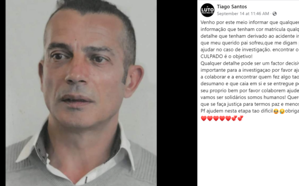 Filho procura condutor que atropelou mortalmente o pai em Barcelos