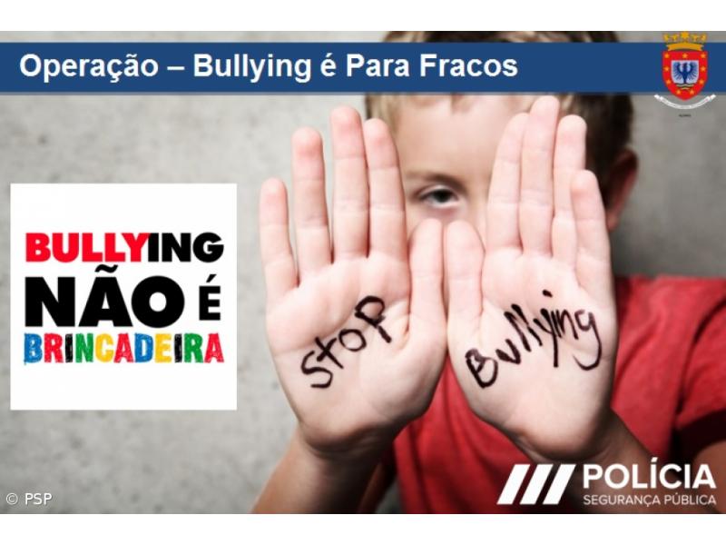Operação ‘Bullying é para fracos’ da PSP arrancou esta segunda-feira em todo o país