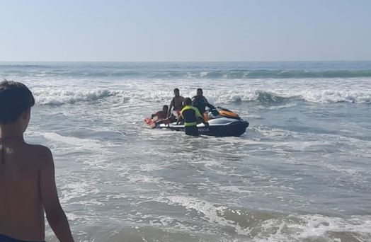 Seis pessoas resgatadas do mar em Vila do Conde