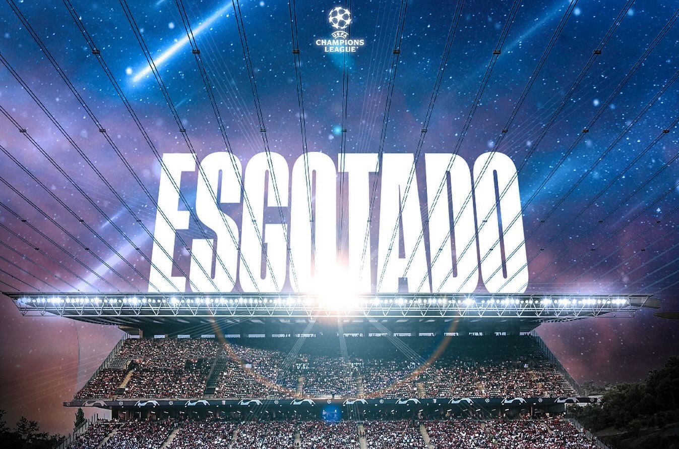 ‘Municipal’ de Braga lotado para recepção ao Real Madrid