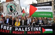 Manifestações pró-palestina levam a detenção de várias pessoas