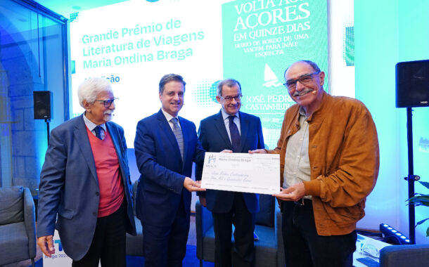 Aventura náutica de José Pedro Castanheira distinguida com o Grande Prémio de Literatura de Viagens Maria Ondina Braga