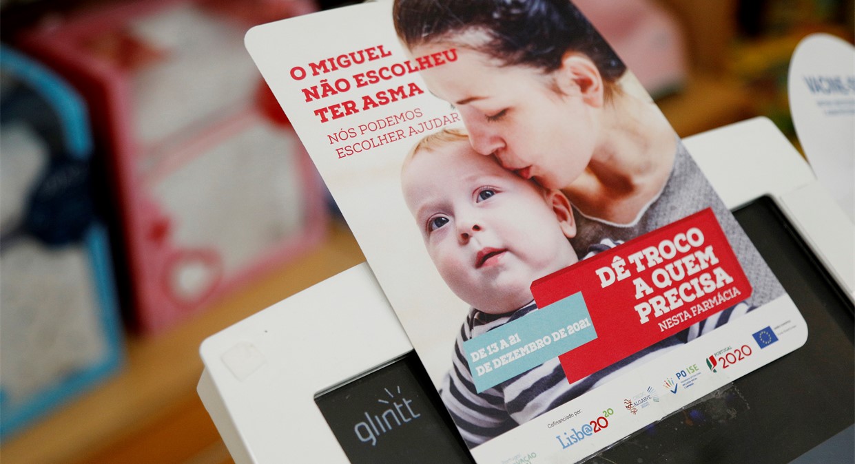 Campanha ‘Dê Troco a Quem Precisa’ começa esta segunda-feira nas farmácias
