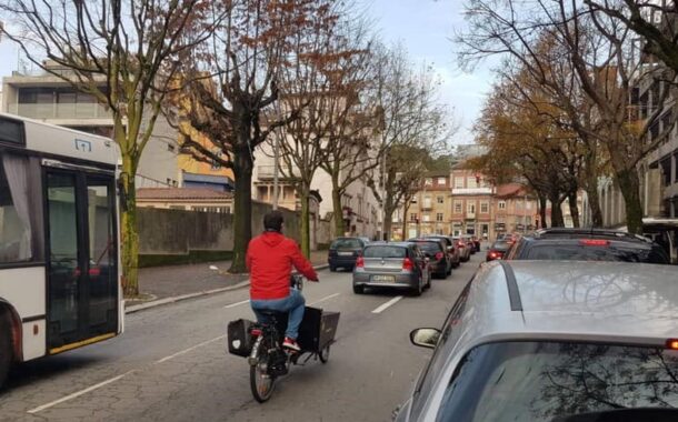 Braga campeã europeia das cidades que mais usa carro num dia normal