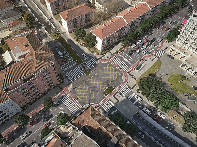 Última fase da requalificação da avenida da Liberdade obriga a novas mexidas no trânsito em Braga