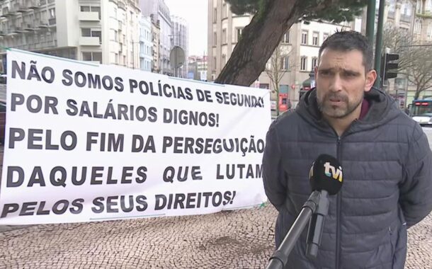 Sargento da GNR em greve de fome no Porto diz estar a atingir limite. Já perdeu 14 kg