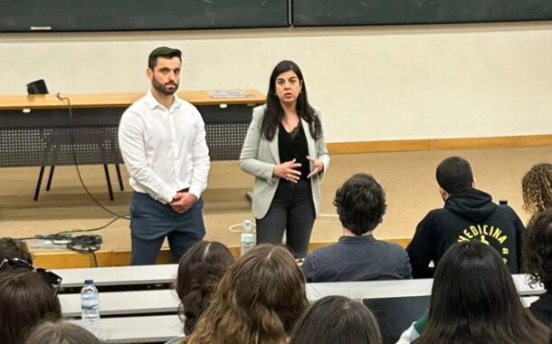 Eleições. Inês de Sousa Real ouve estudantes na Universidade do Minho