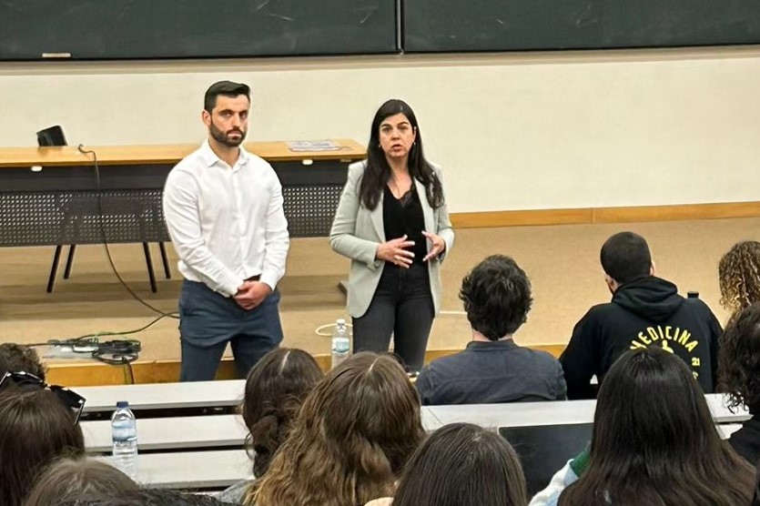 Eleições. Inês de Sousa Real ouve estudantes na Universidade do Minho