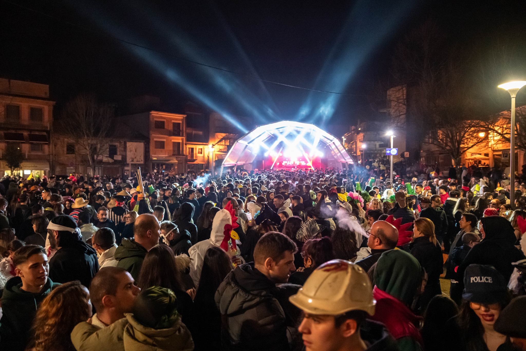 Carnaval de Famalicão. Mais de 80 pessoas assistidas no hospital de campanha
