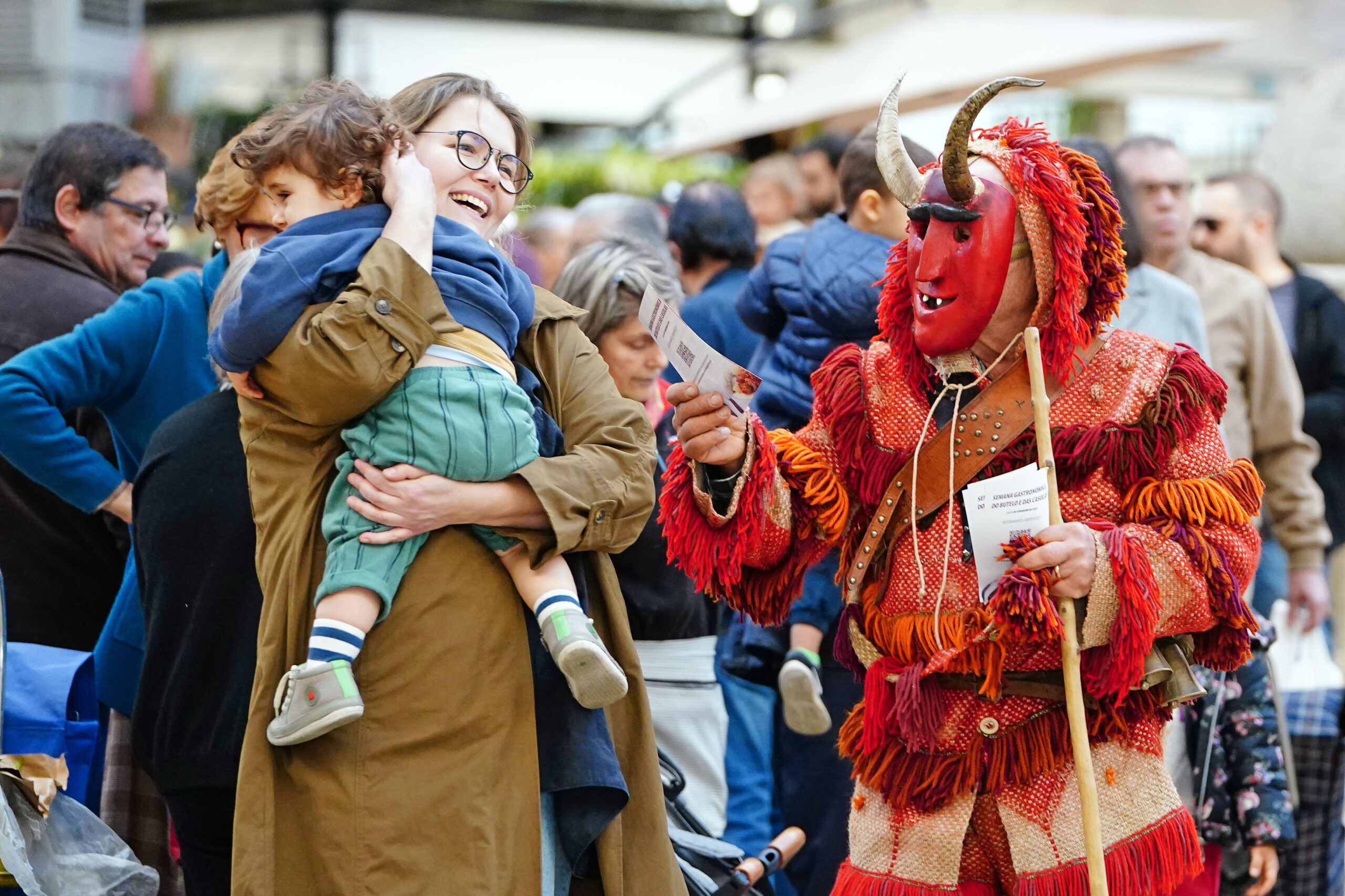 Praça Braga recebe promoção do Festival do Buleto e das Casulas e Carnaval dos Caretos