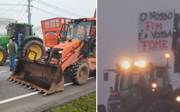 Bloqueio em Valença continua até “serem ouvidas” reivindicações dos agricultores do Norte