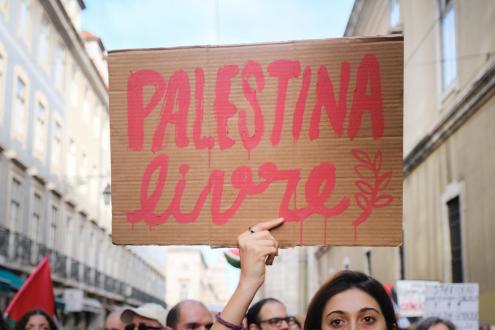 Braga é “voz da Palestina livre” este sábado