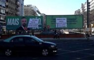 ‘Com o teu voto garantimos o colapso climático’. Climáximo acrescenta frase a cartazes eleitorais em Lisboa